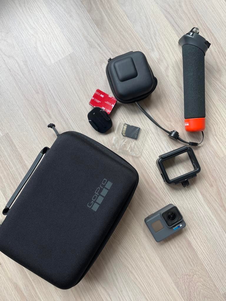 GoPro Hero 5 met accessoires, Audio, Tv en Foto, Actiecamera's, Ophalen, Gebruikt, GoPro