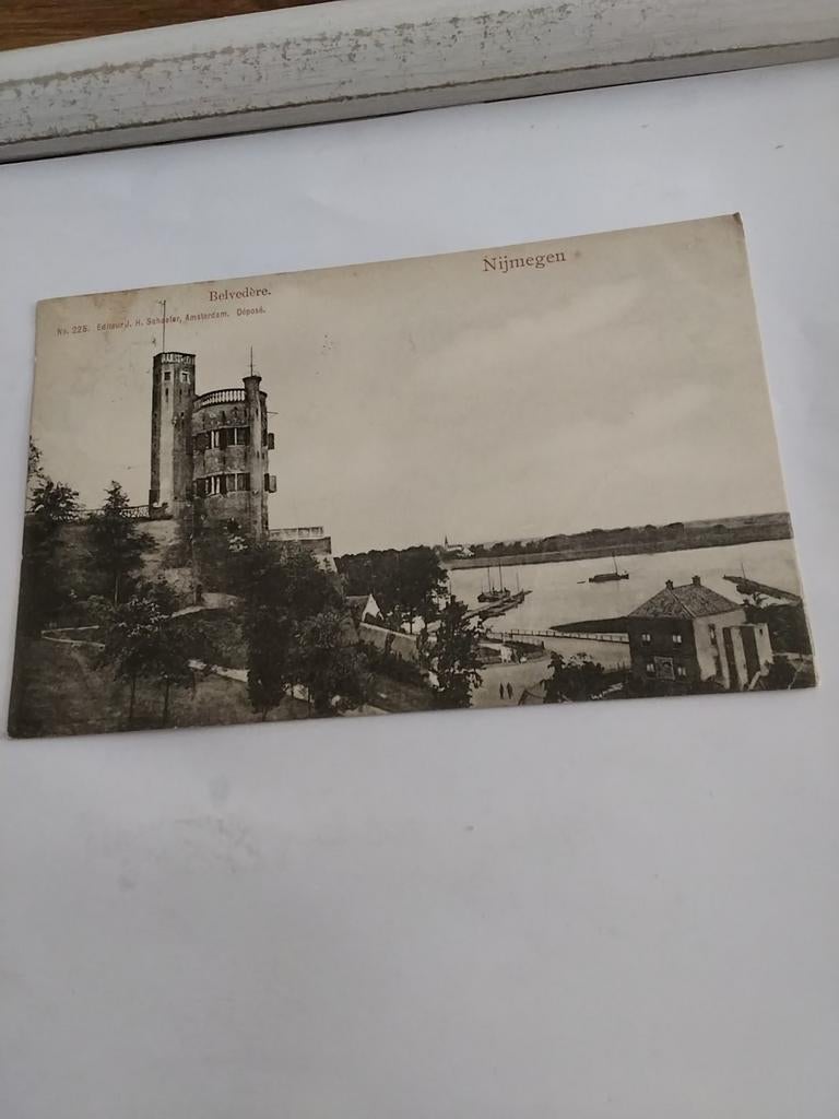 NIJMEGEN. BELVEDERE. 1903, Verzamelen, Ophalen of Verzenden, Voor 1920, Gelderland