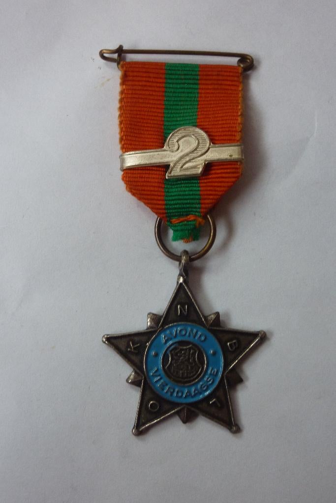 medaille Avondvierdaagse KNBLO, Ophalen of Verzenden, Overige materialen, Nederland
