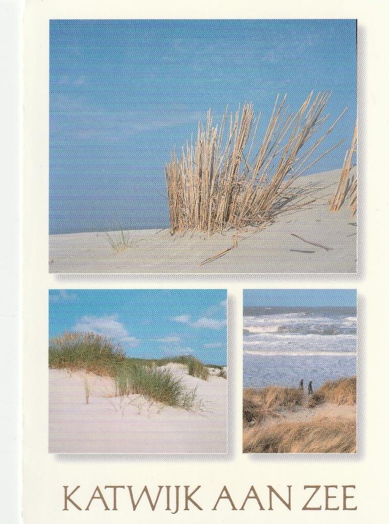 Ansichtkaart - Katwijk aan Zee, Verzamelen, Ansichtkaarten | Nederland, Ophalen of Verzenden, Gelopen, Zuid-Holland