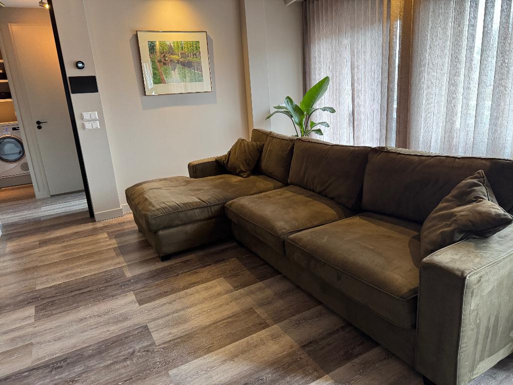 hoekbank, Ophalen, 250 tot 300 cm, Gebruikt, Hoekbank