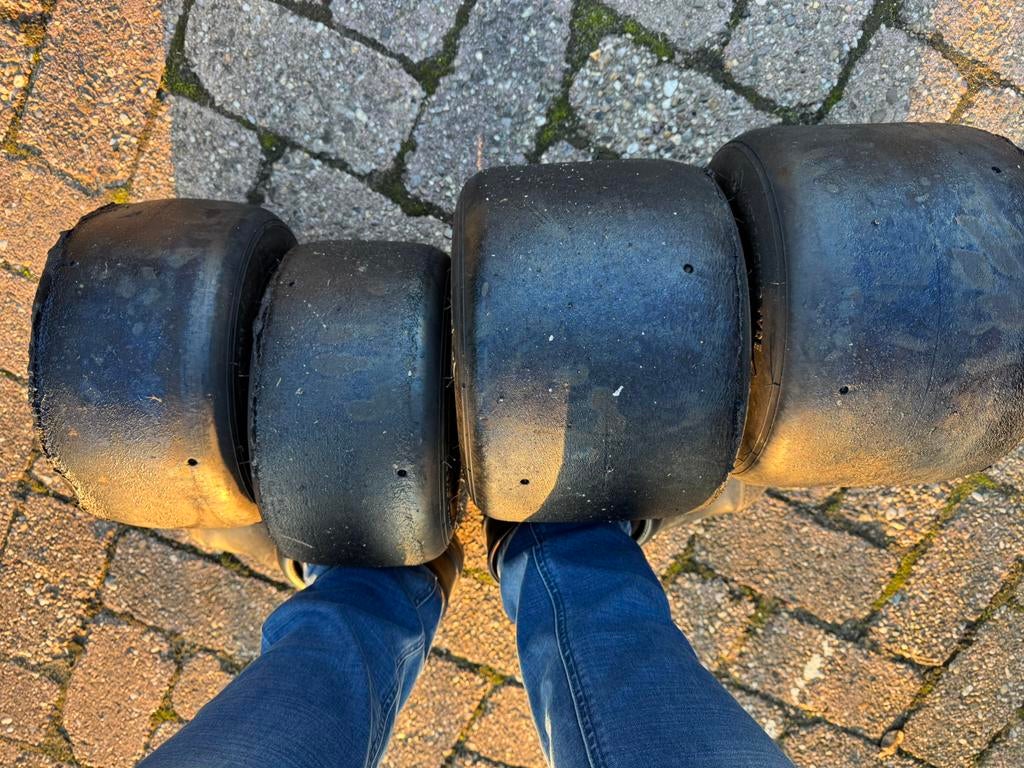 Komets K2M kart slicks. 90%, Ophalen of Verzenden, Zo goed als nieuw, Kart