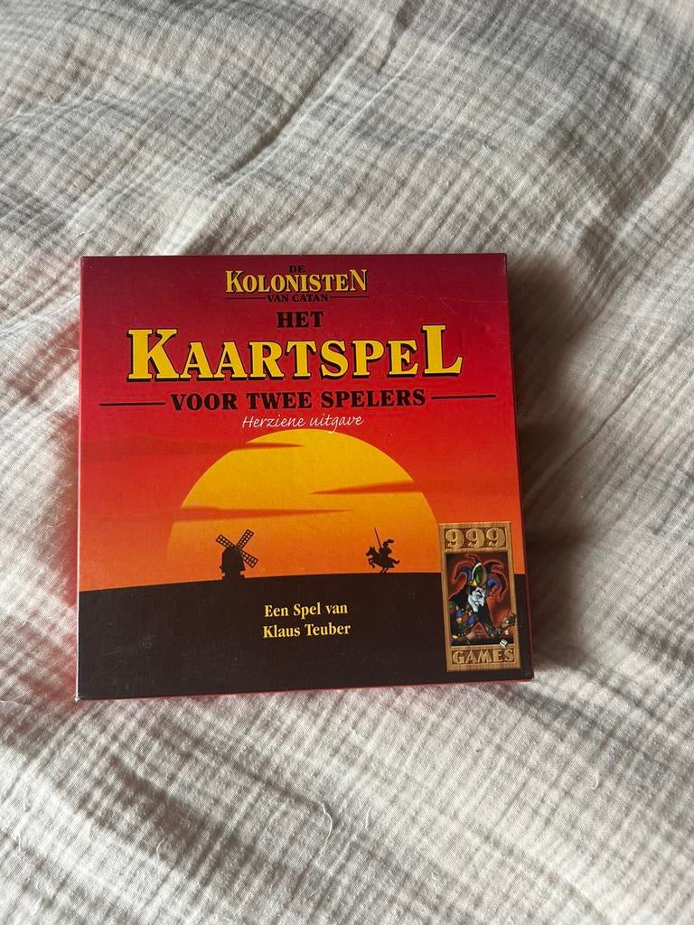 Kaartspel De kolonisten van Catan, Ophalen of Verzenden, Zo goed als nieuw