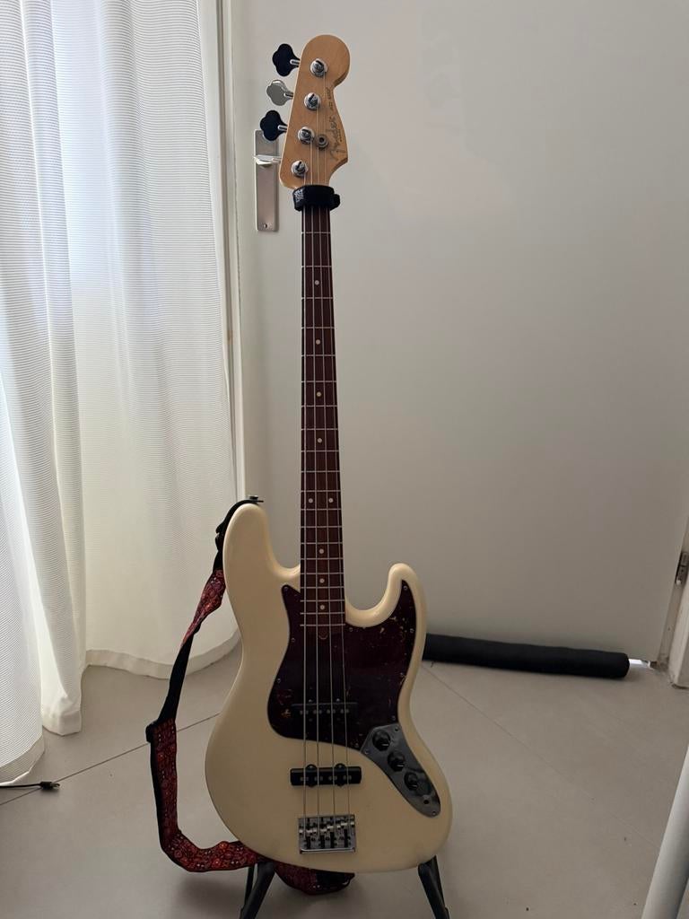 Fender AM Standard Jazz Bass RW OWT, Ophalen of Verzenden, Zo goed als nieuw