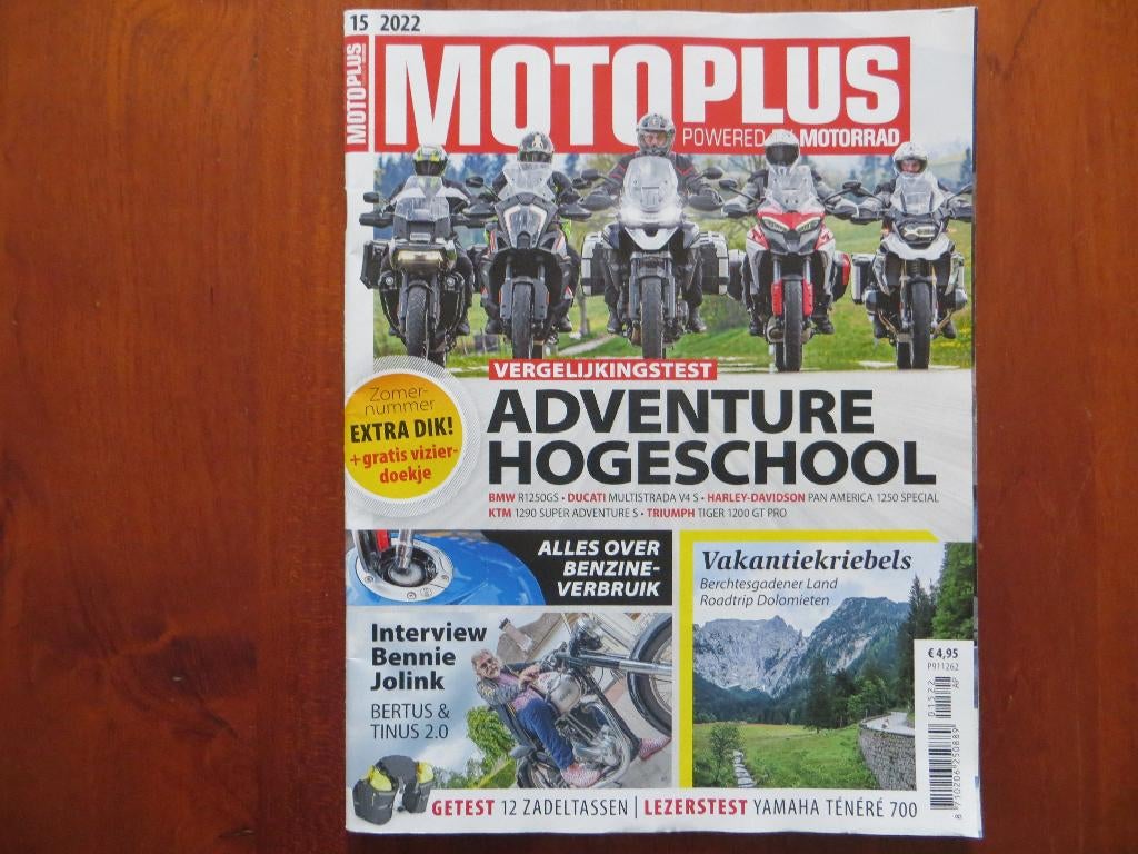 Motoplus 15 2022 BMW R1250GS, Ducati Multistrada V4 S, Ophalen of Verzenden, Nieuw, Motoren