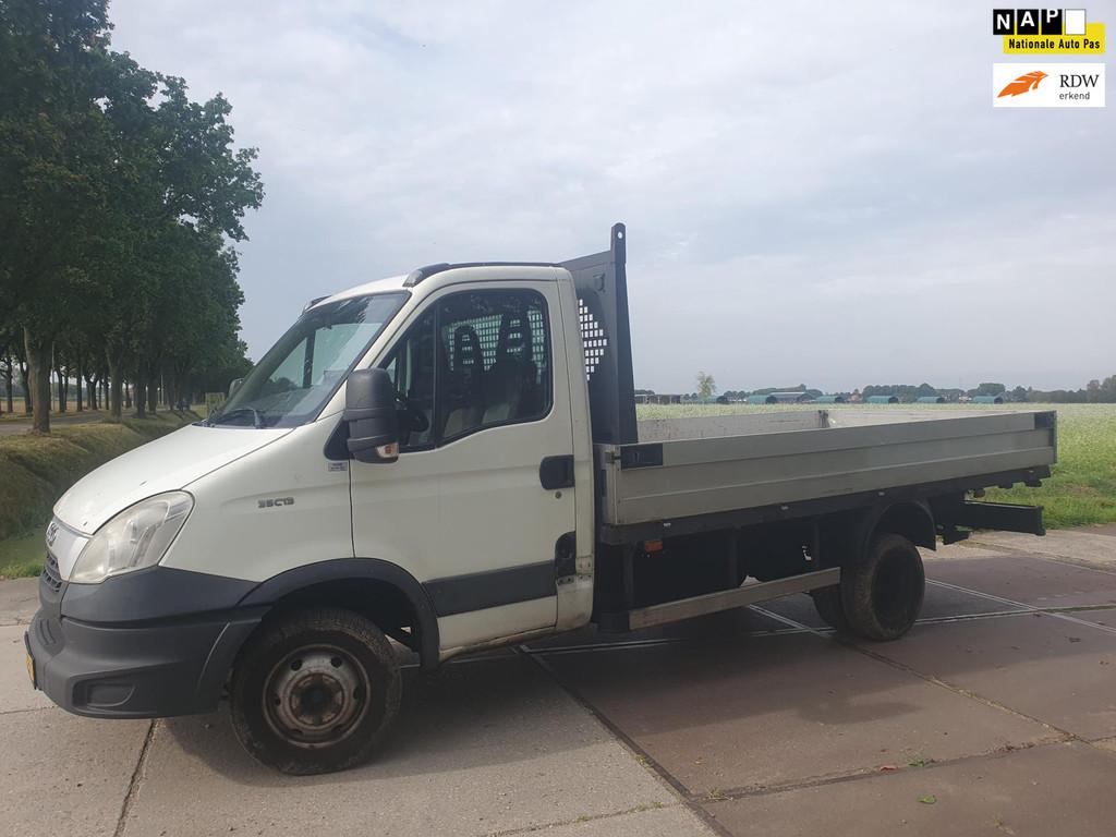 Iveco Daily 35C13 375/ LONG PICK UP/ EURO 5/ BJ 2013, Auto's, 127 pk, Achterwielaandrijving, Iveco, Origineel Nederlands