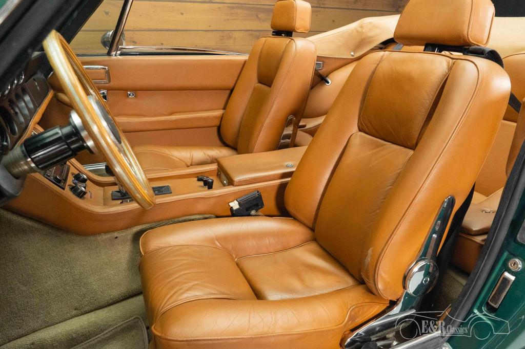 Jensen Interceptor MK3 Cabriolet | Uitvoerig Gerestaureerd |, Auto's, Oldtimers, Achterwielaandrijving, Cabriolet, 4 stoelen, Leder