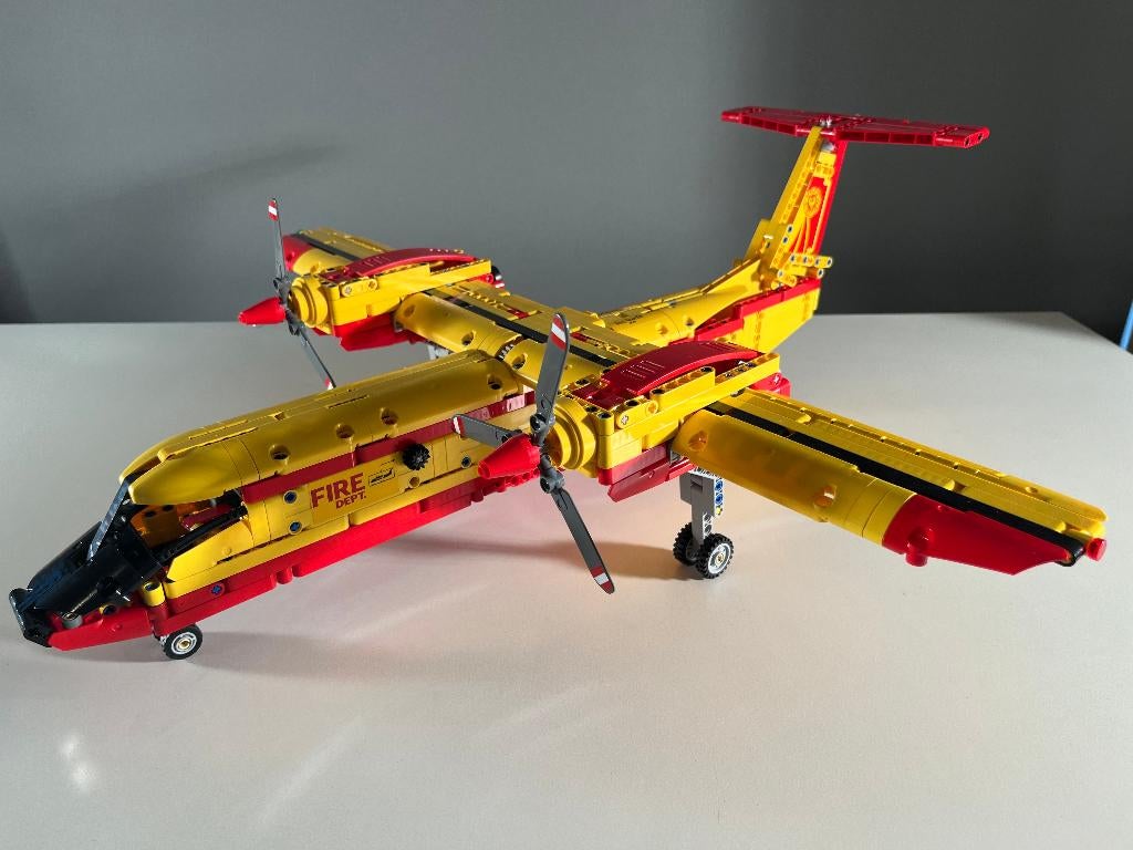 Lego Technic 42152 Fire Fighter Plane, Kinderen en Baby's, Speelgoed | Duplo en Lego, Gebruikt, Lego, Complete set, Ophalen of Verzenden
