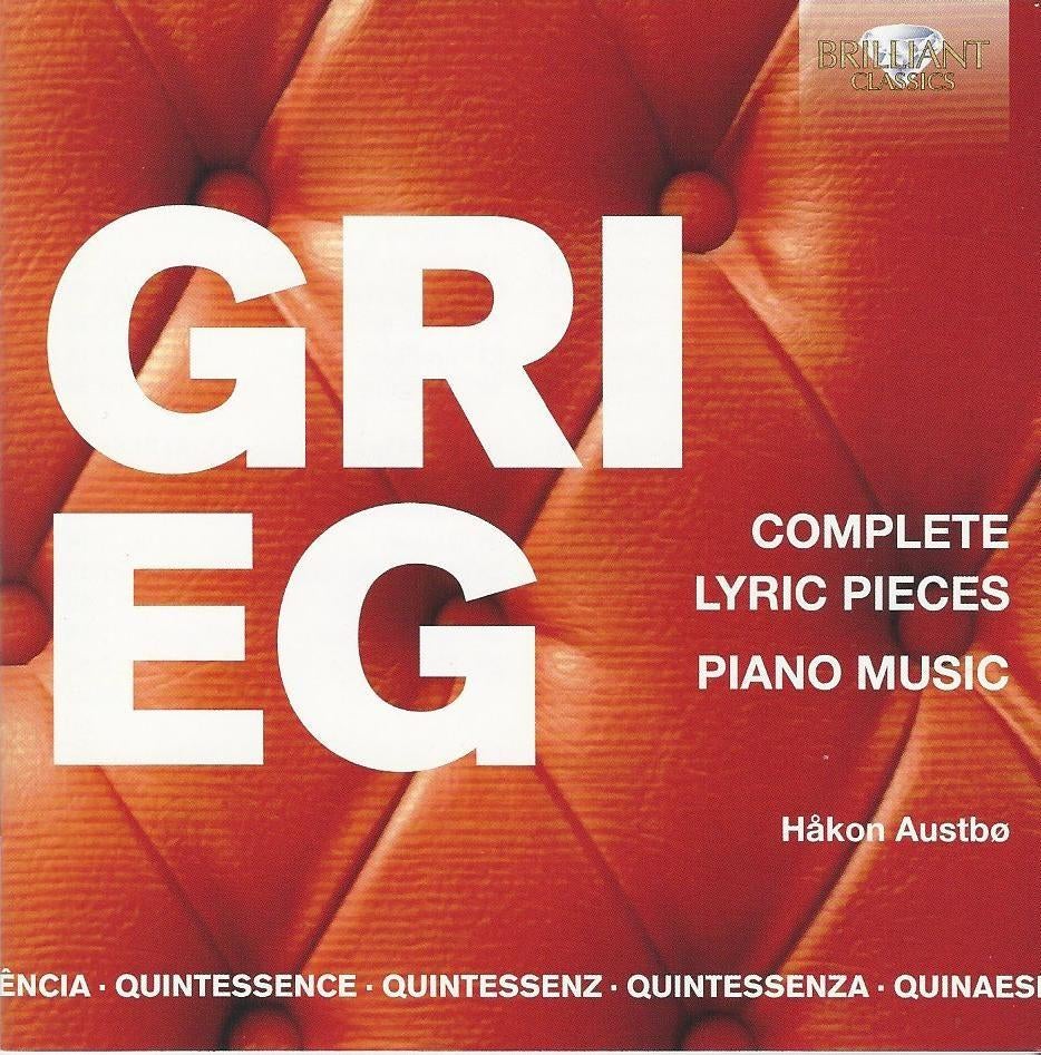 Grieg - Complete Lyric Pieces; Piano Music = 5cd BOX = 15,99, Ophalen of Verzenden, Classicisme, Zo goed als nieuw, Kamermuziek