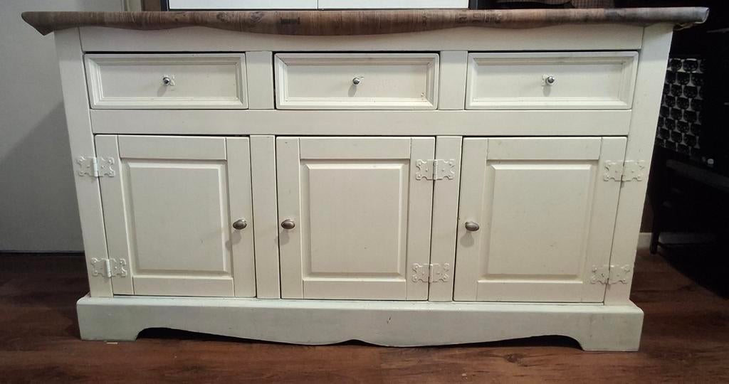 Stevige houten kast - zsm ophalen, Ophalen, Gebruikt, 25 tot 50 cm