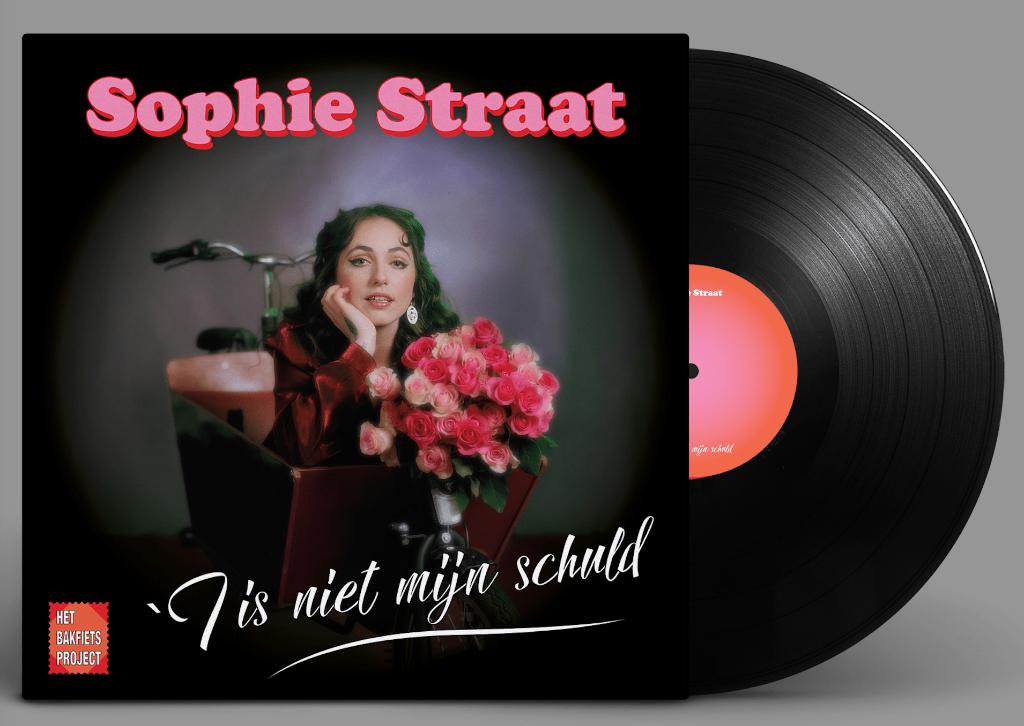 Vinyl EP Sophie Straat T Is Niet Mijn Schuld GESIGNEERD ZGAN, Cd's en Dvd's, Vinyl | Nederlandstalig, Ophalen of Verzenden, Zo goed als nieuw
