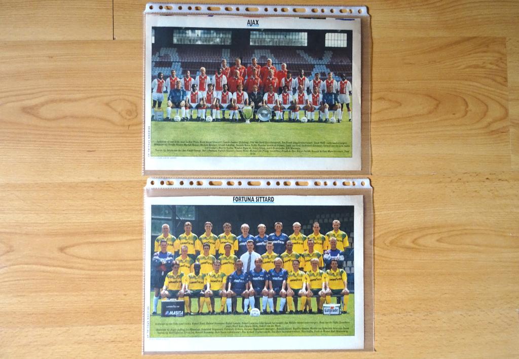 Voetbal elftalfoto’s seizoen special., Ophalen of Verzenden, Gebruikt, Overige binnenlandse clubs, Poster, Plaatje of Sticker