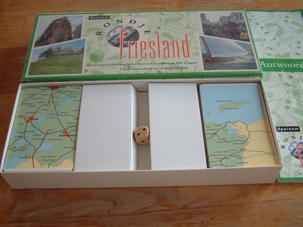spel opnieuw rondje Friesland, Ophalen of Verzenden