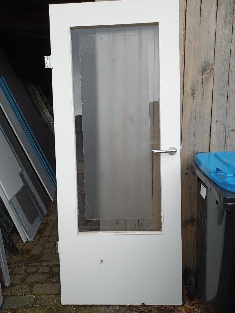 Binnendeur, Ophalen, Gebruikt, 80 tot 100 cm, Binnendeur