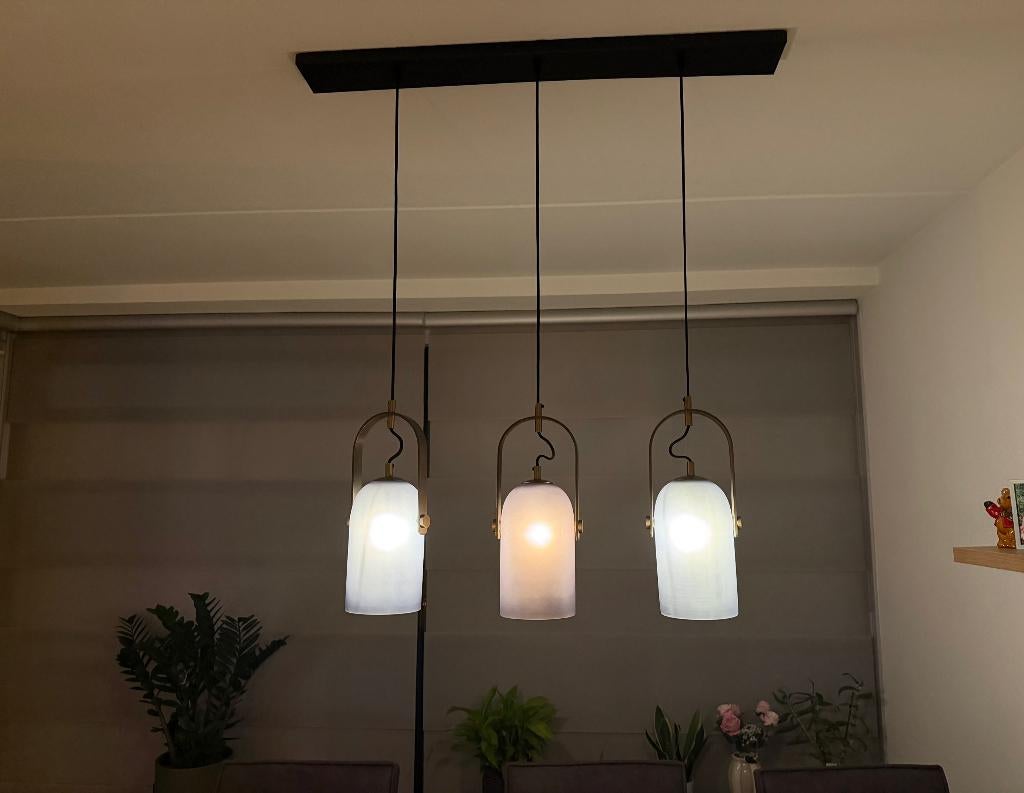 Lamp, Ophalen, Gebruikt, Glas, 50 tot 75 cm