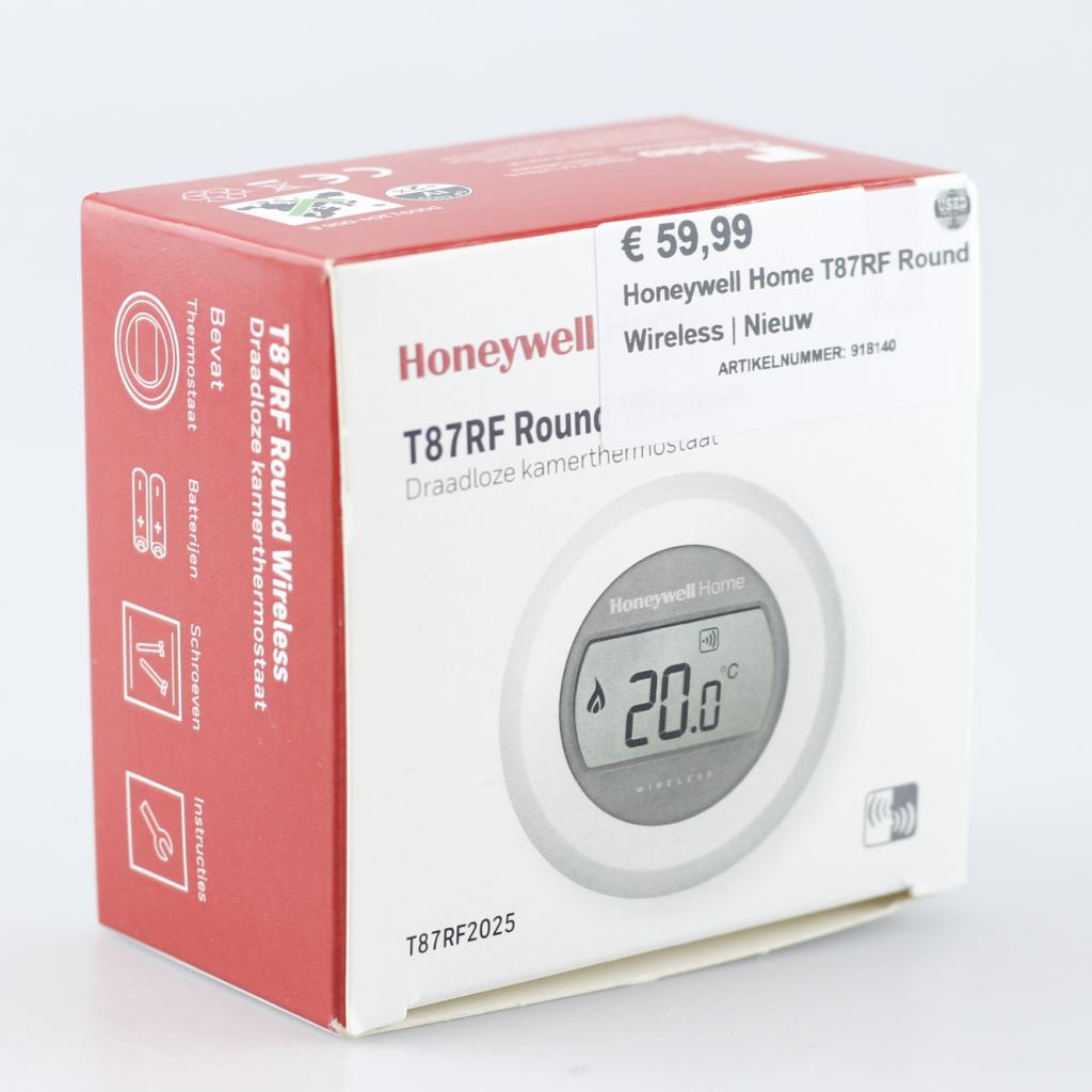 Honeywell Home T87RF Round Wireless | Nieuw, Honeywell, Zo goed als nieuw, Support@honeywell.com, 855 S. Mint Street
Charlotte, NC 28202
United States