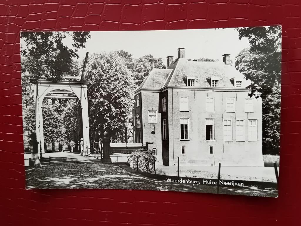 Ansichtkaart Waardenburg, Verzamelen, Ophalen of Verzenden, Gelderland
