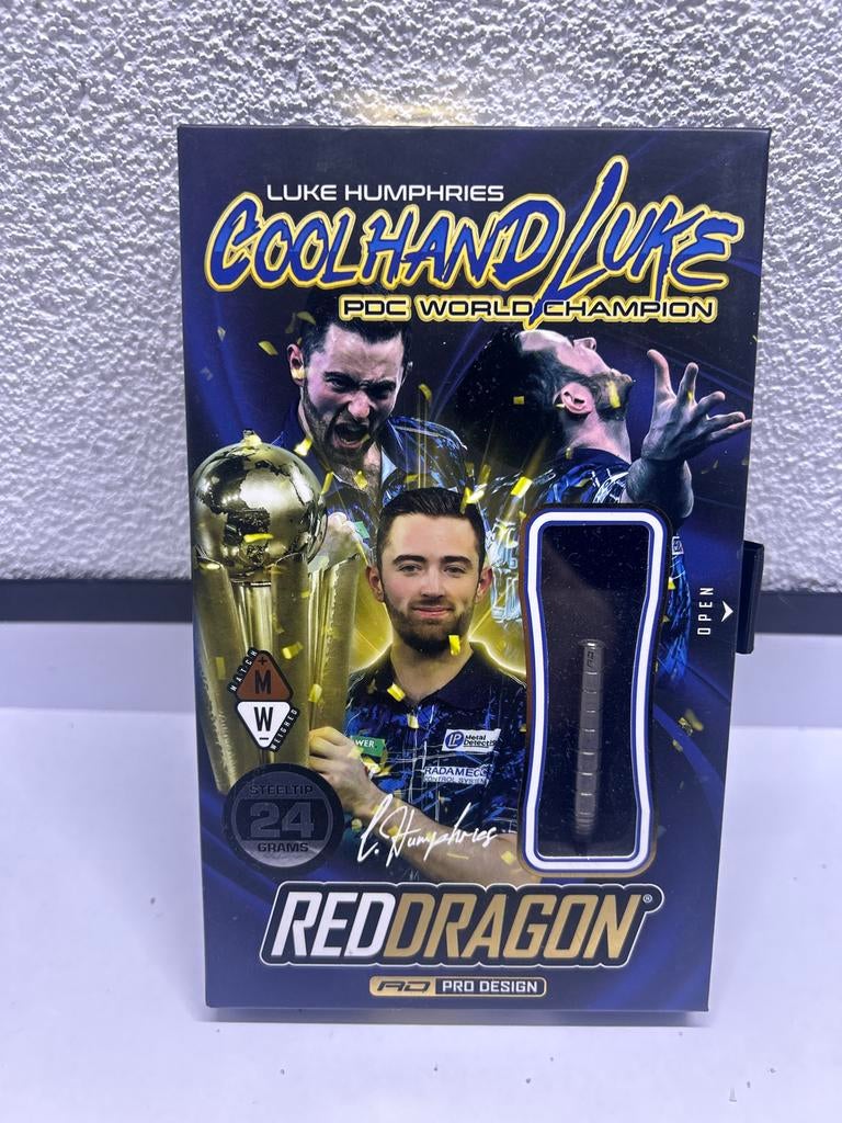 Luke Humphries 24 gram darts - Cool Hand Luke, Ophalen of Verzenden, Nieuw, Pijlen