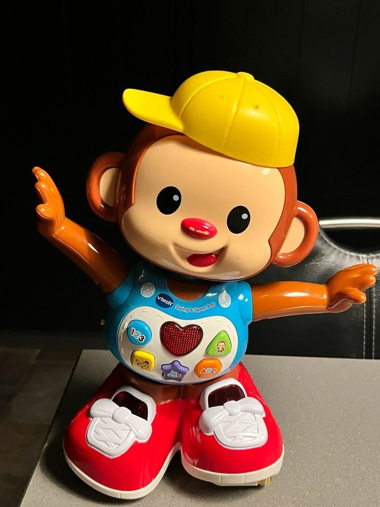 VTech Swing & Speel Aap - Dansend Aapje Speelgoed, Ophalen of Verzenden, Zo goed als nieuw, 6 maanden tot 2 jaar