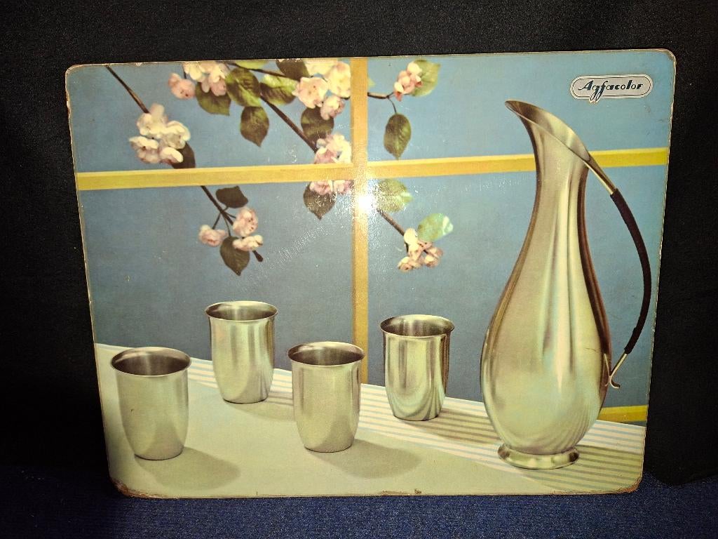 Agfa color poster XP 41, Ophalen, Gebruikt, Reclamebord