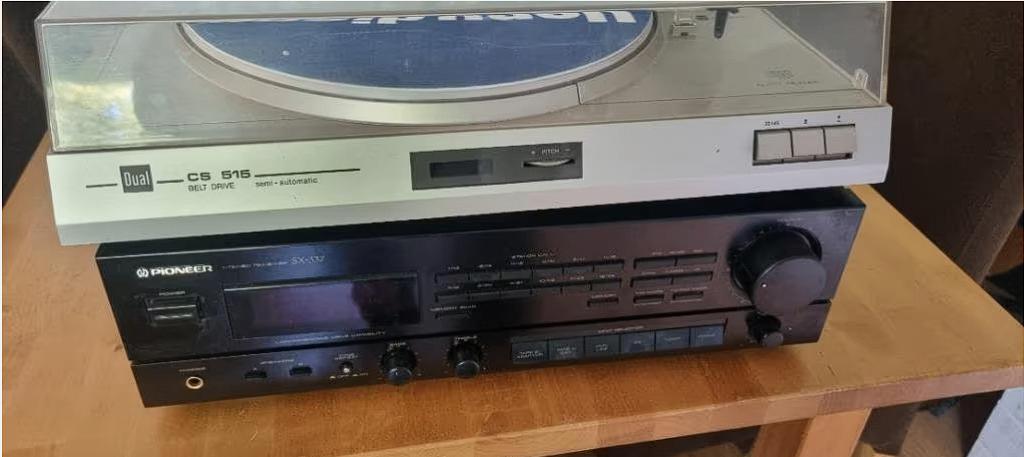Pioneer SX-337 Stereo Receiver – Vintage, Ophalen of Verzenden, Pioneer, Minder dan 60 watt, Gebruikt