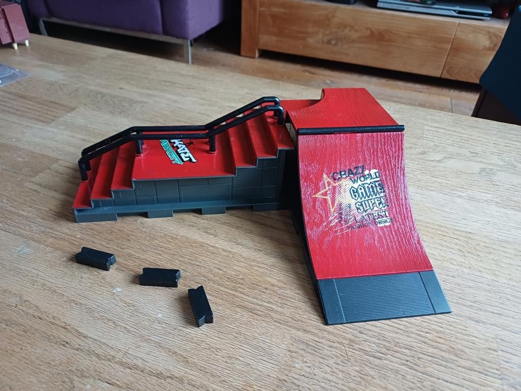 Fingerboard skatepark, Ophalen of Verzenden, Zo goed als nieuw, Jongen of Meisje