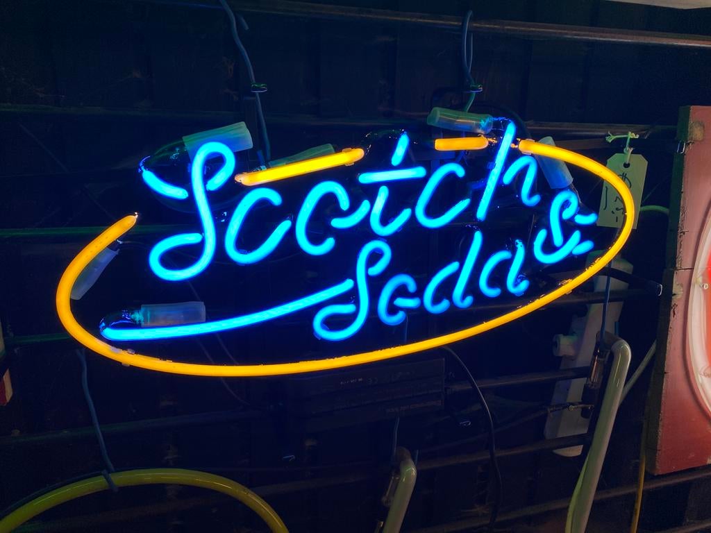 Scotch & soda., Ophalen, Zo goed als nieuw, Lichtbak of (neon) lamp