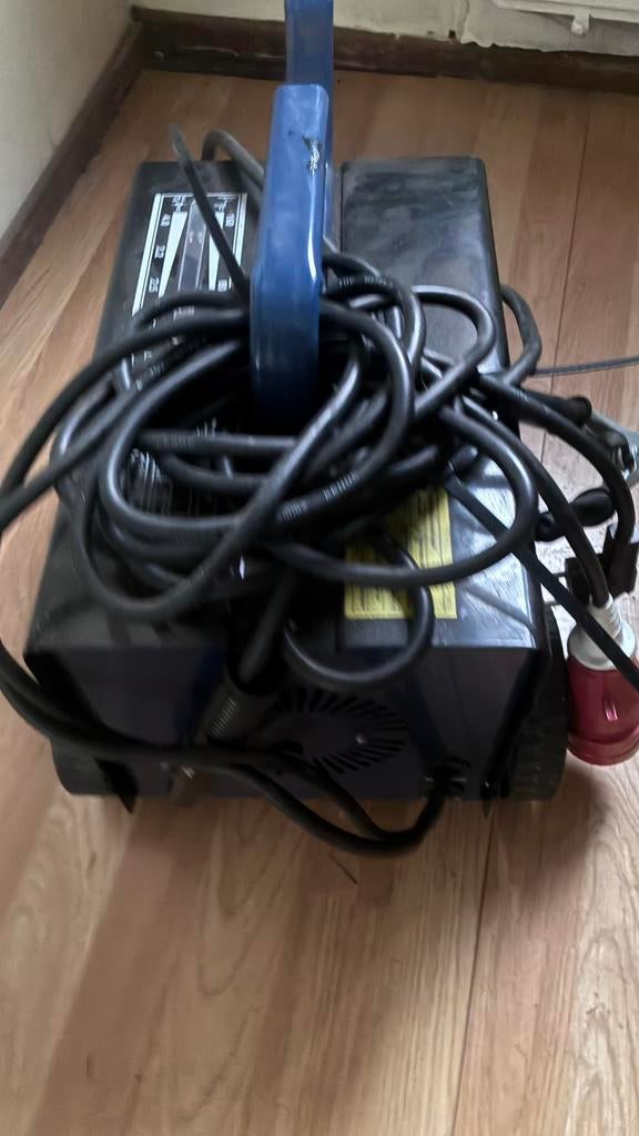 Elektrodelasser 230V inverter lasapparaat 160A compleet, Ophalen of Verzenden, Zo goed als nieuw, 150 tot 250 ampère