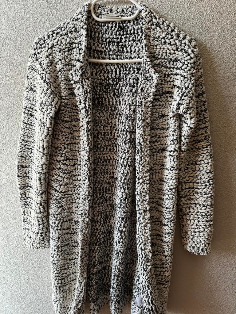 Lange mouwen vest bouclé, Ophalen of Verzenden, Zo goed als nieuw, Maat 36 (S), Wit