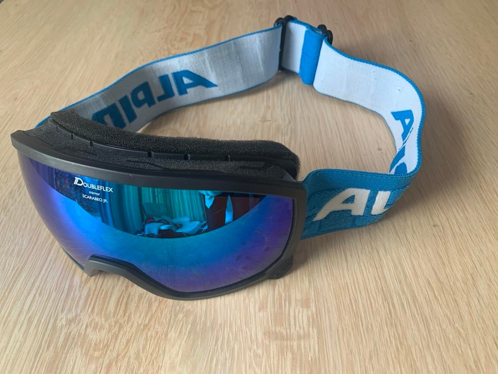 Alpina Skibril Junior, Gebruikt, Overige typen, Skiën, Minder dan 100 cm