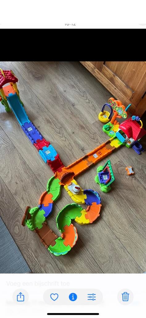 V-tech, zoof-zoof dieren, Ophalen of Verzenden, Zo goed als nieuw