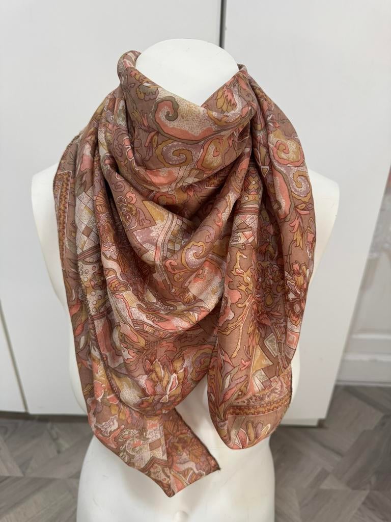 100% zijde sjaal, Verzenden, Nieuw, Maat 46/48 (XL) of groter, Sjaal