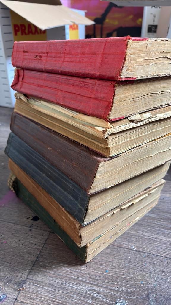 1957!!! Oude, gebonden Donald Ducks, Boeken, Complete serie of reeks, Ophalen, Gelezen