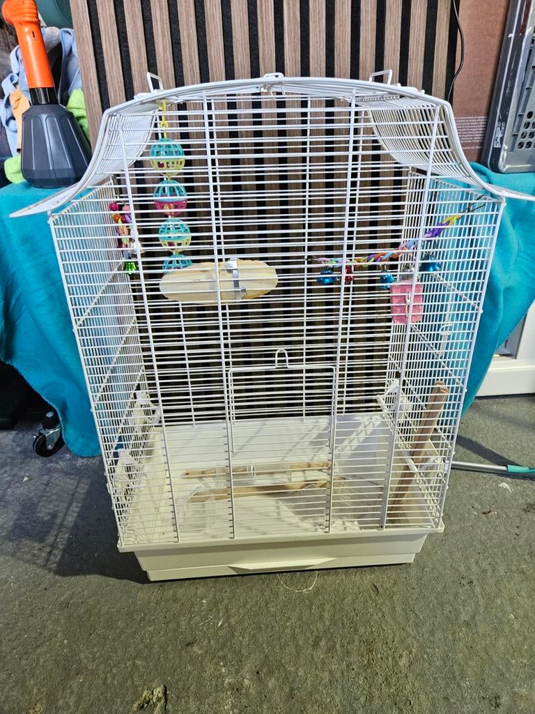 Vogelkooi!, Ophalen, Gebruikt, Aluminium, Vogelkooi