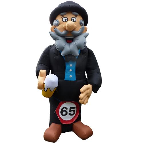 Opblaasbare Sarah en Abraham en andere mooie opblaasfiguren, Hobby en Vrije tijd, Ophalen, Zo goed als nieuw, Abraham of Sarah