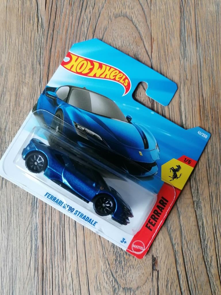 Hotwheels Ferrari sf90 stradale, Ophalen of Verzenden, Auto