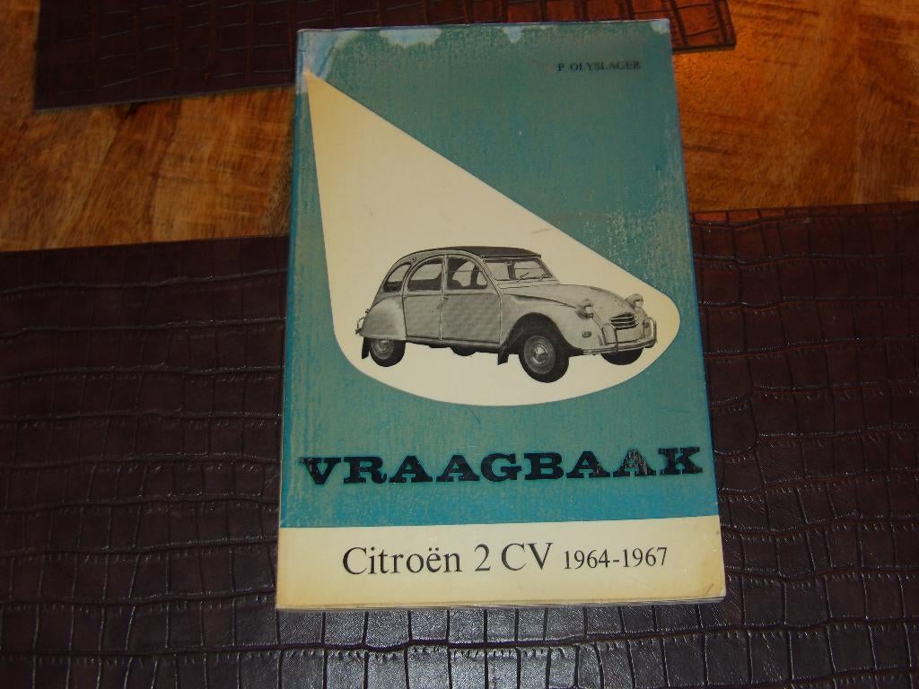 citroen 2cv  bj 1964-1967 vraagbaak olyslager, Ophalen of Verzenden