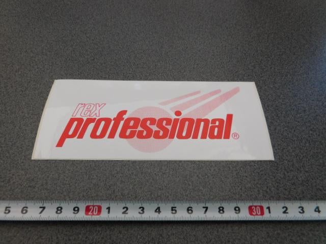sticker REX Professional, Ophalen, Zo goed als nieuw