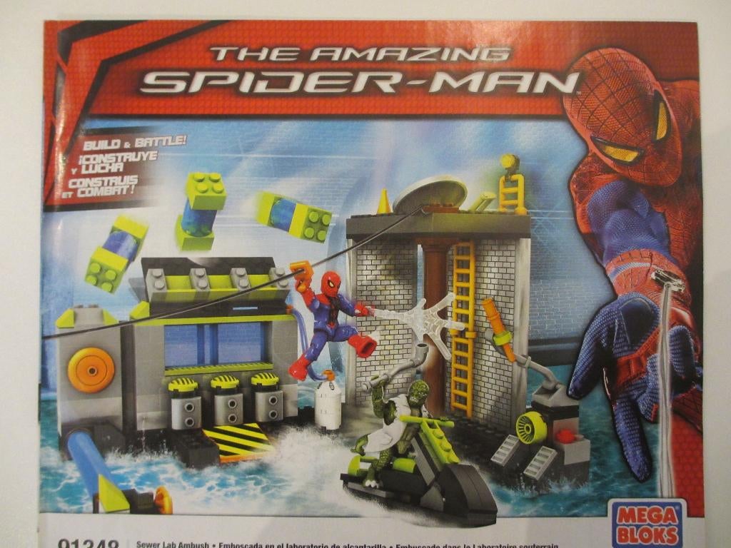 Mega Bloks - Marvel / Amazing Spider-Man serie - set 91348, Ophalen of Verzenden, Gebruikt, Megabloks