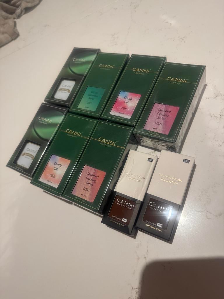 9 Gellak Kleuren NIEUW - CANNI zonder TPO, Ophalen of Verzenden, Nieuw