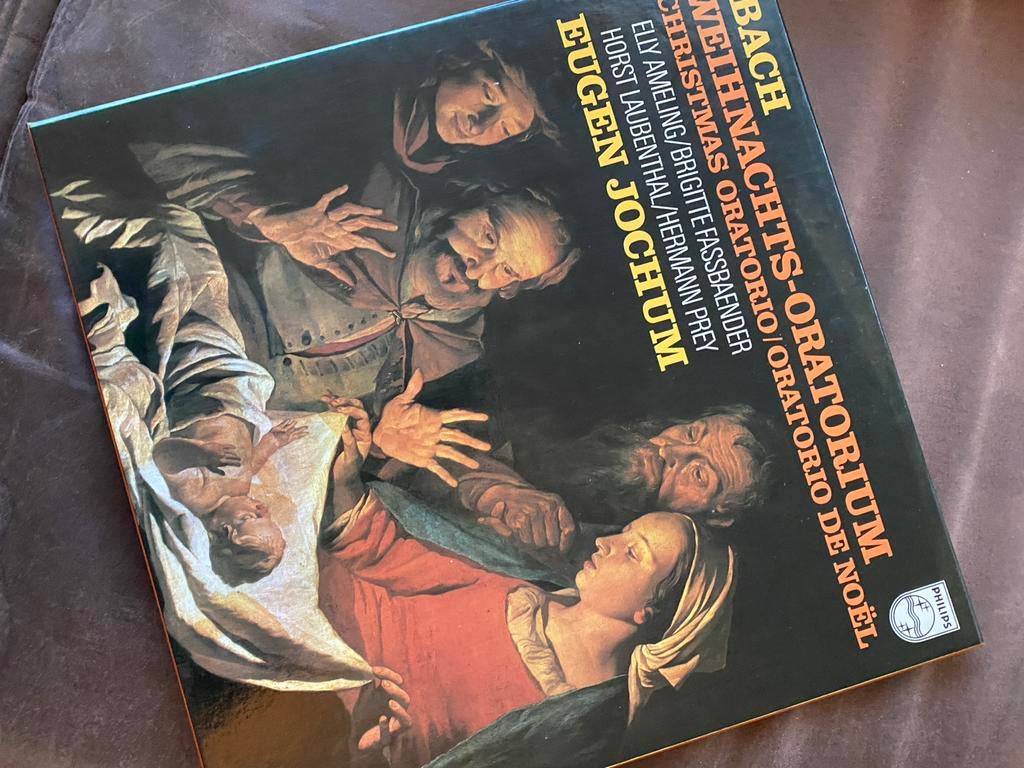 Weihnachtsoratorium - Bach - Eugen Jochum - 3LP Box, Ophalen, Gebruikt, 12 inch, Barok