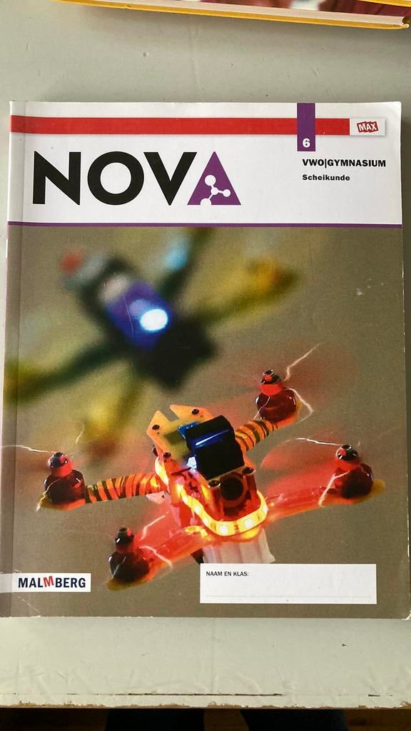 Nova scheikunde 6 vwo/gymn release 2021, Ophalen of Verzenden, Zo goed als nieuw, VWO, Scheikunde