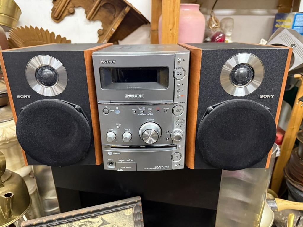 Sony Microset met Speakers, Ophalen, Gebruikt, Tuner of Radio, Sony