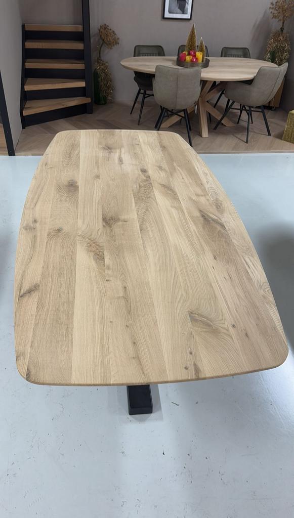 Deens ovale eiken eettafels 160x90cm deens ovaal eiken NIEUW, Huis en Inrichting, Tafels | Eettafels, 100 tot 150 cm, Eikenhout