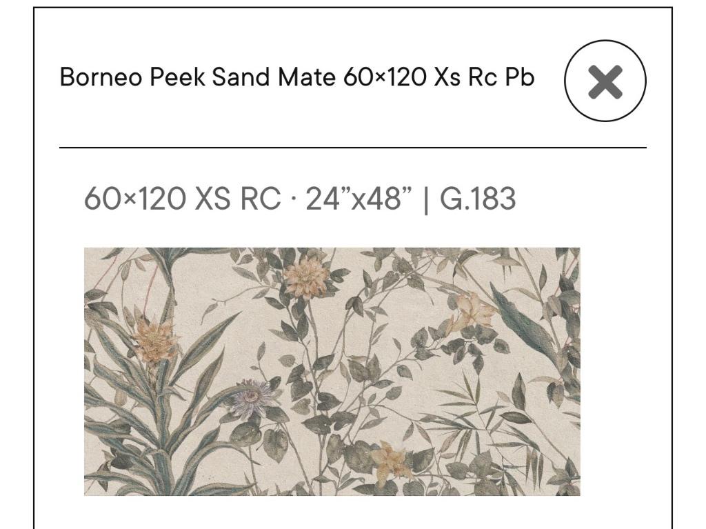 Jabo Borneo Sand en Wand- en vloertegels badkamer, restanten, Ophalen, Nieuw, Minder dan 5 m², Overige materialen