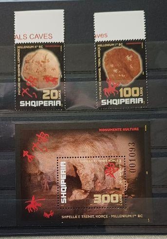 Albanië 2006 -Grot tekeningen, Ophalen of Verzenden, Overige landen, Postfris