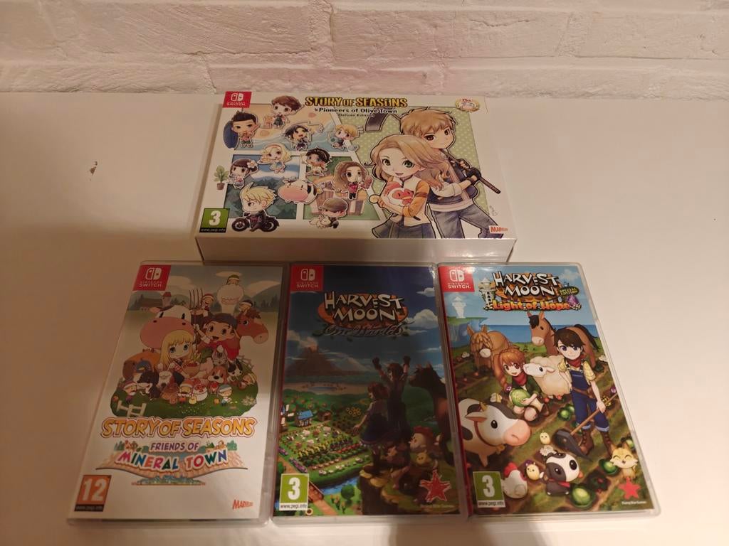 Nintendo Switch Harvest Moon / Story of Seasons games, Spelcomputers en Games, Games | Nintendo Switch, Zo goed als nieuw, Simulatie