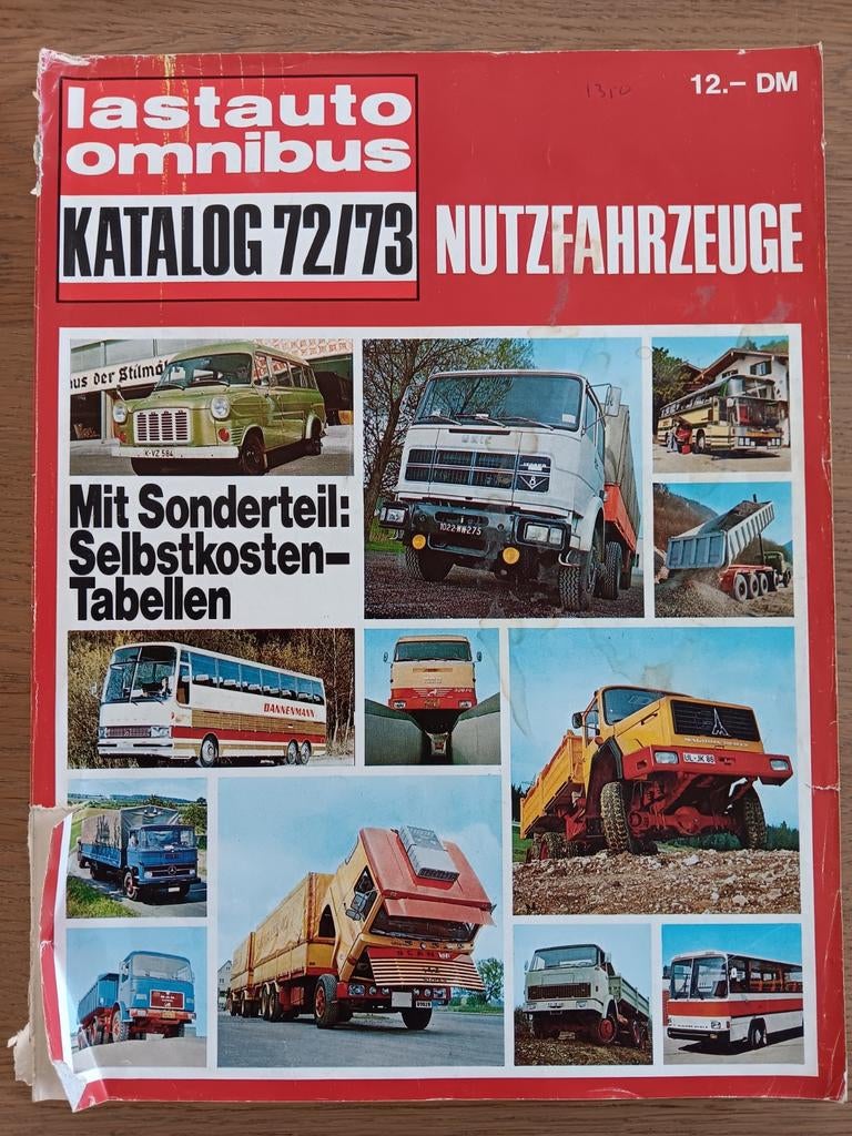 Lastauto Omnibus Katalog 72/73, Ophalen of Verzenden, Trein