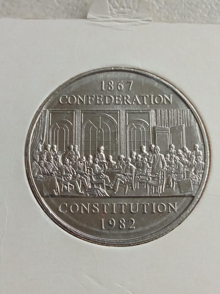 Canada 1 dollar 1982., Ophalen of Verzenden, Noord-Amerika, Losse munt