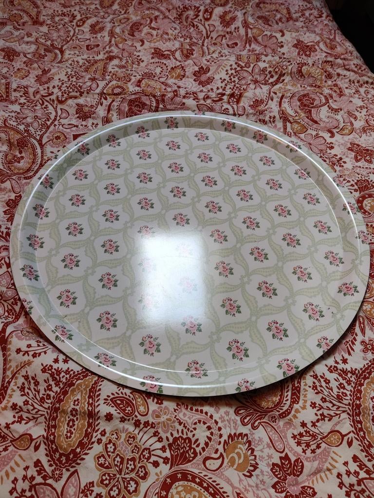 Ikea Dienblad Kunststof Decoratie, Huis en Inrichting, Woonaccessoires | Dienbladen, Gebruikt, Kunststof, Rond, Ophalen